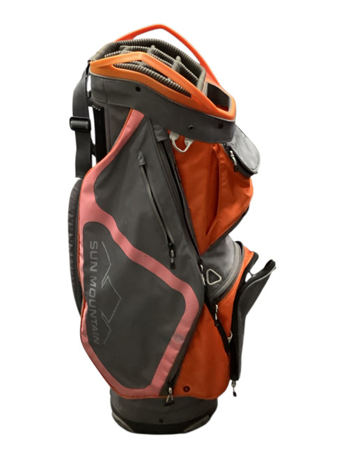 Vist Large View of Product Image Which is Used Sun Mountain MAVERICK Mens Stand Bag Orange