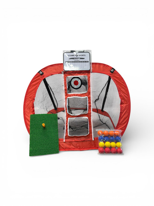 Vist Large View of Product Image Which is Used A GAME SPORTS POP UP GOLF CHIPPING NET Golf Accessory