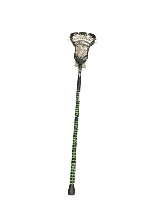 Vist Large View of Product Image Which is Used Under Armour GREEN AND BLACK STICK Jr Atk/Mid Complete Stick Black