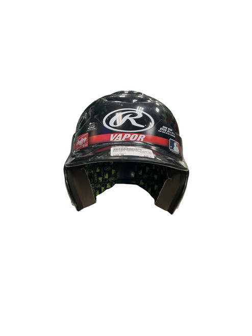 Vist Large View of Product Image Which is Used Rawlings VAPOR Batting Helmet No Mask
