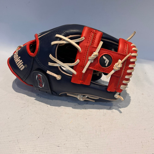 Vist Large View of Product Image Which is Used Franklin FIELDMASTER 11IN BLUE BB/SB Glove RH Throw Navy Blue 11"