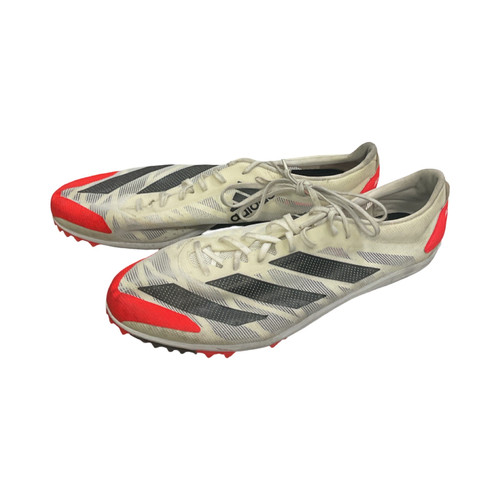 Vist Large View of Product Image Which is Used, Adidas, Track & Field Cleats, Adult, White, Senior, 13