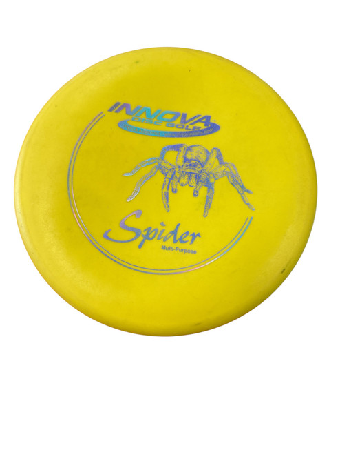 Vist Large View of Product Image Which is Used Innova SPIDER Disc Golf Mid Range Yellow