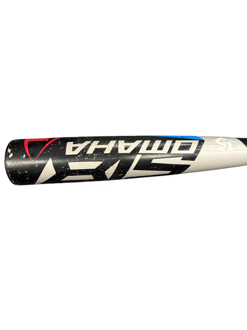 Vist Large View of Product Image Which is Used Louisville Slugger OMAHA 518 BB/SB High School -3 Bat 30"