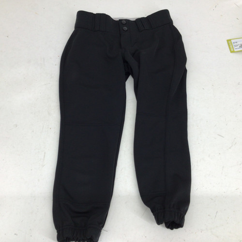 Vist Large View of Product Image Which is Used Champro GIRLS BELTED LG SB PANTS BB/SB Pant Girls Black LG