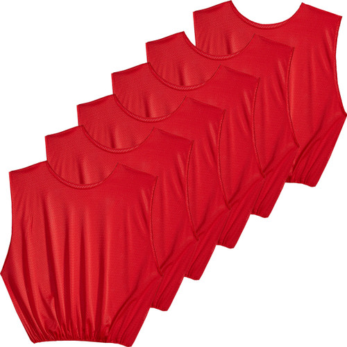 Vist Large View of Product Image Which is New SKLZ JERSEY YOUTH RED 6 PACK