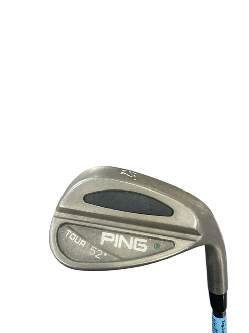 Vist Large View of Product Image Which is Used Ping TOUR GREEN DOT Golf Wedge Mens RH 52 Degree