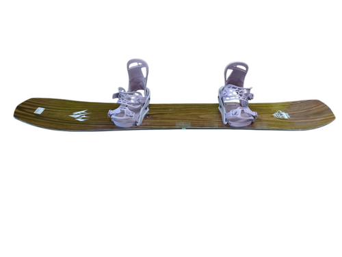 Vist Large View of Product Image Which is Used Jones Womens Board/Bindings Brown 159 cm