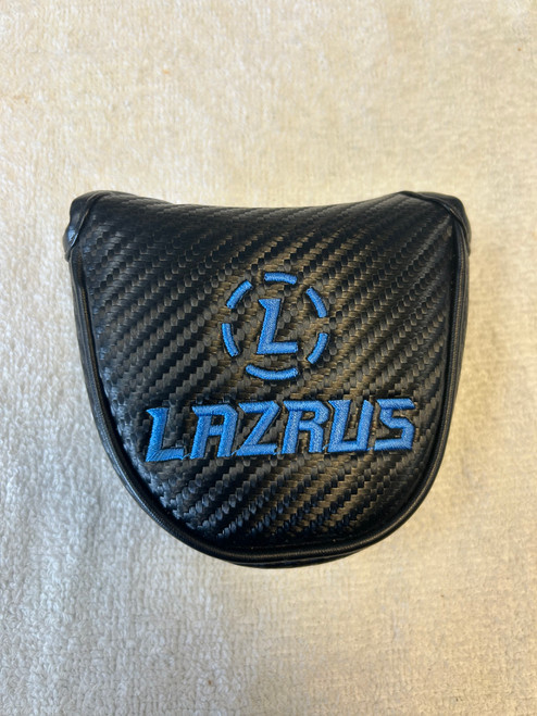 Vist Large View of Product Image Which is Used Lazarus MALLET PUTTER HEADCOVER Black/Blue