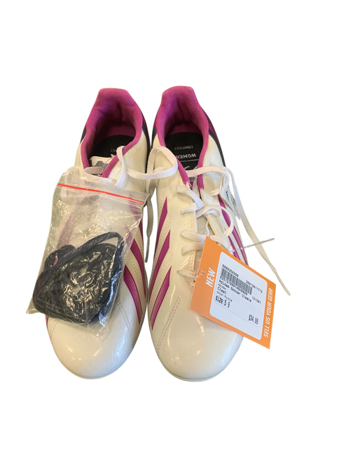 Vist Large View of Product Image Which is Used Adidas Soccer Cleats Purple Senior 9