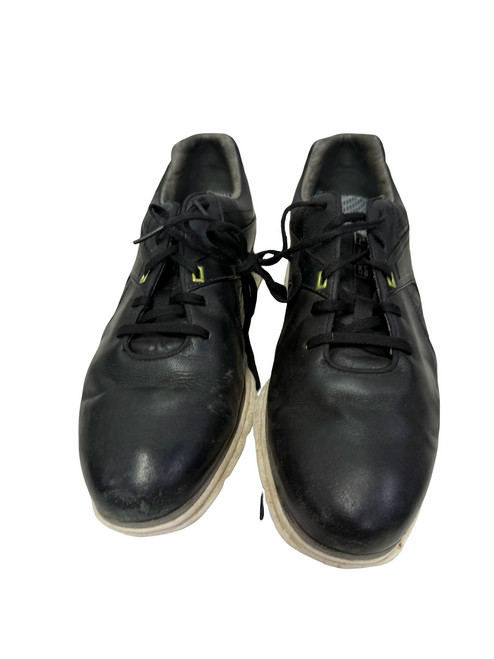Vist Large View of Product Image Which is Used Foot Joy PRO SL 53813 Mens Golf Shoes Black Size 10.5 Wide