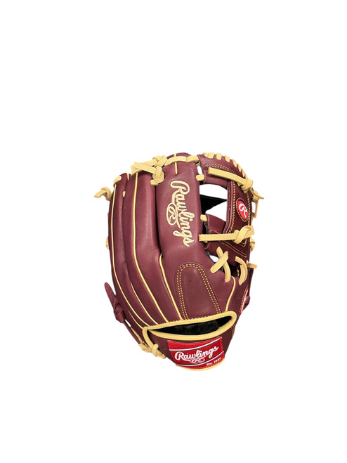 Vist Large View of Product Image Which is Used Rawlings NEW SNADLOT SERIES BB/SB Glove RH Throw Brown 11 1/2"