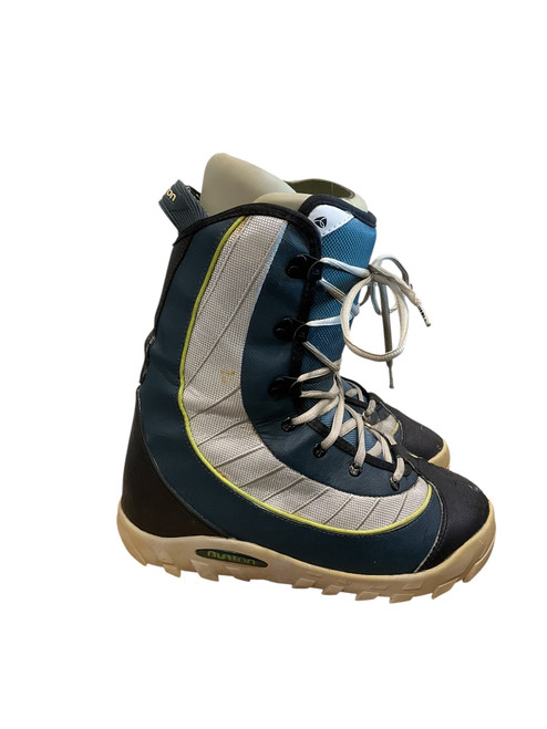 Vist Large View of Product Image Which is Used Burton MOTO Mens Snowboard Boots Grey Senior 10