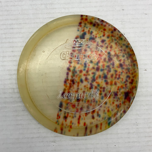 Vist Large View of Product Image Which is Used Innova CHAMPION LEOPARD 3 Disc Golf Driver Yellow 176g