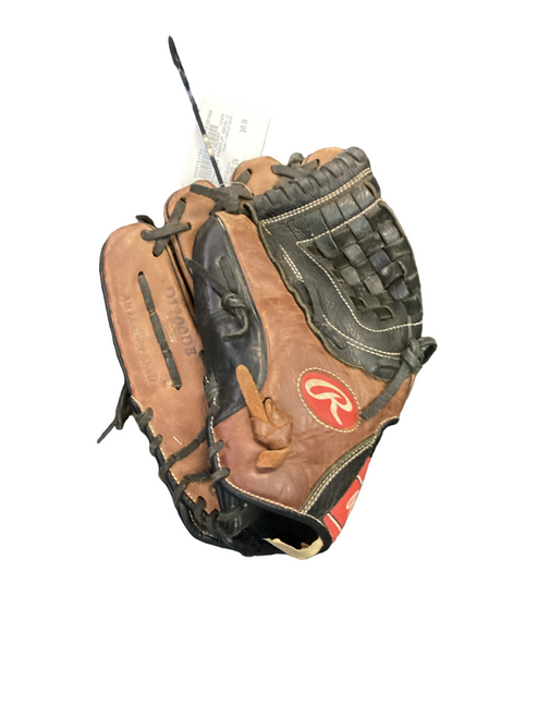 Vist Large View of Product Image Which is Used Rawlings PREMIUM SERIES BB/SB Glove LH Throw Brown 12"