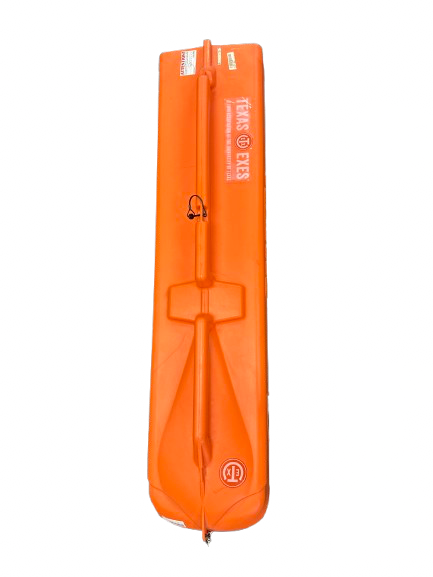 Vist Large View of Product Image Which is Used DH Ski Wheeled Case Orange 115-190cm