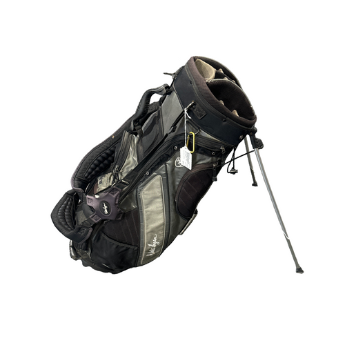 Vist Large View of Product Image Which is Used Walter Hagen BAG Mens Stand Bag Black And Grey