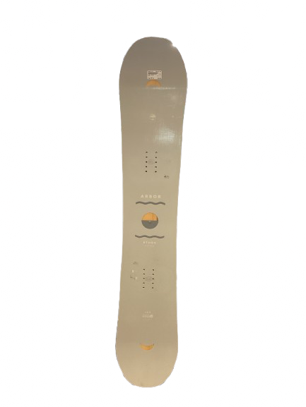 Vist Large View of Product Image Which is Used Arbor ETHOS Womens Snowboard Only Silver 147 cm