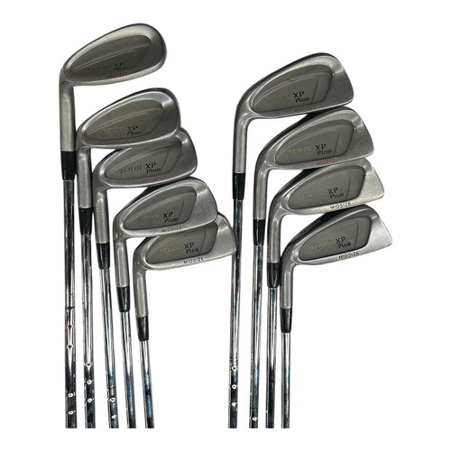 Vist Large View of Product Image Which is Used Mizuno TOUR XP PLUS Mens Iron Set LH 3I-SW