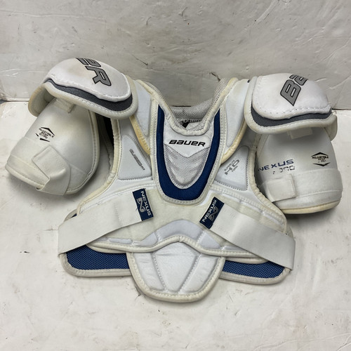 Vist Large View of Product Image Which is Used Bauer NEXUS 6000 Junior Shoulder Pads LG