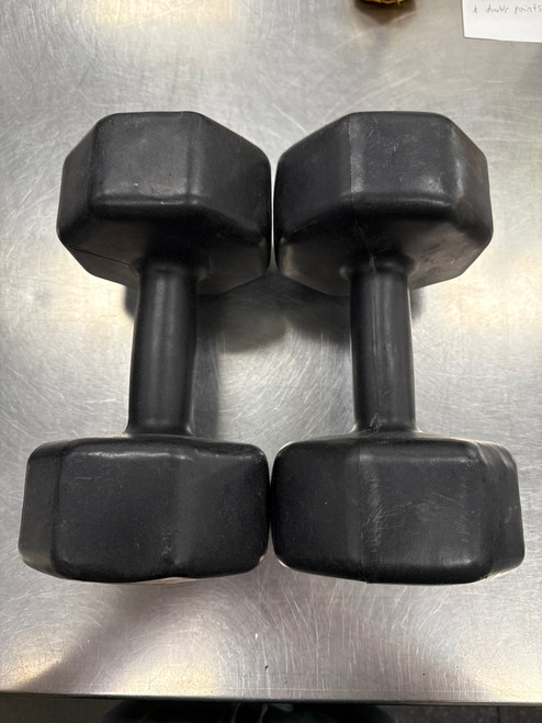 Vist Large View of Product Image Which is Used Plastic Dumbbell Pair 10 lb