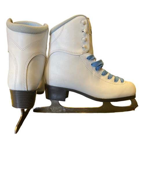 Vist Large View of Product Image Which is Used Jackson SOFT SKATE WomensFigure Skate White Senior 7