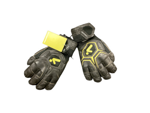 Vist Large View of Product Image Which is Used Storelli GOALIE GLOVES Soccer Goalie Gloves Black 7