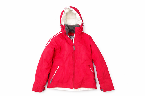 Vist Large View of Product Image Which is Used Columbia Outerwear Heavy Jacket W Red XS