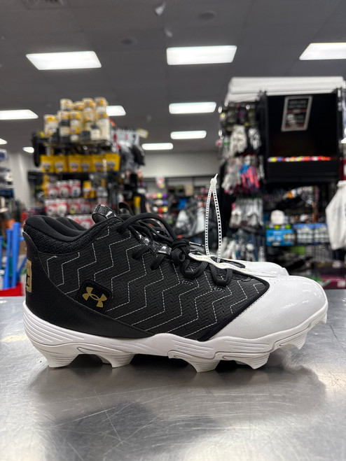 Vist Large View of Product Image Which is New Under Armour BH SHOW BB/SB Cleats Black Senior 12