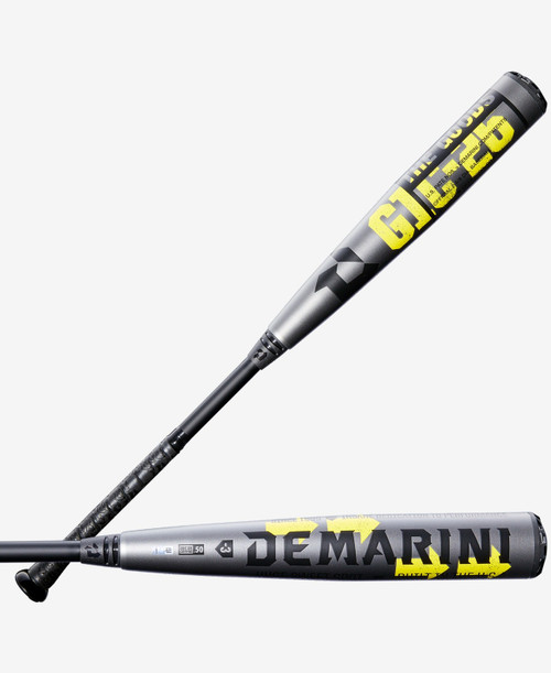 Vist Large View of Product Image Which is New 2026 Demarini The Goods LE Gunmetal V3 WBD2650010 33" 30oz BBCOR -3 Baseball Bat 33/30 