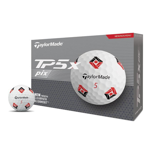 Vist Large View of Product Image Which is New TaylorMade TP5X Golf Balls