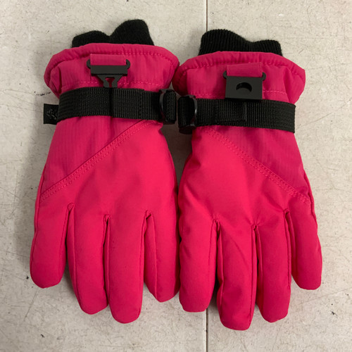 Vist Large View of Product Image Which is Used Outerwear Girls Gloves Pink Youth