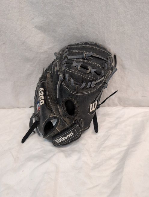Vist Large View of Product Image Which is Used Wilson A360 BB/SB Catchers RH Throw Black 32 1/2"