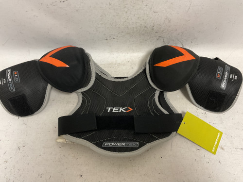 Vist Large View of Product Image Which is Used Powertek V1.0 Youth Shoulder Pads SM