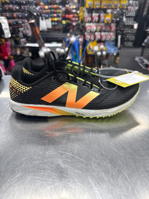Vist Large View of Product Image Which is Used New Balance FUELCELL XC7 Track & Field Cleats Adult Black Senior 10.5