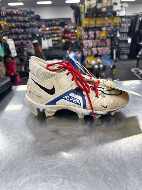 Vist Large View of Product Image Which is Used Nike Adult FB Cleats White Senior 6