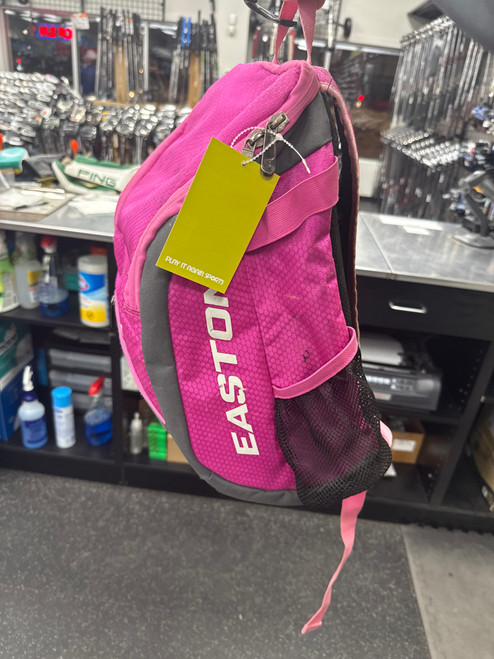 Vist Large View of Product Image Which is Used Easton BACKPACK YOUTH BB/SB Player Backpack Pink