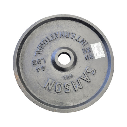 Vist Large View of Product Image Which is Used Olympic Plate (Each) 45 lb