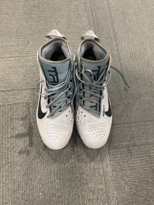 Vist Large View of Product Image Which is Used Nike TROUT BB/SB Cleats Grey Senior 10.5