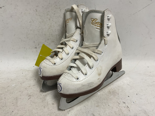 Vist Large View of Product Image Which is Used Jackson CAMEO CS1521 Girls Figure Skate White Youth 11.0