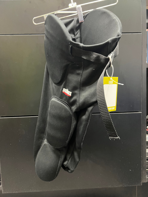 Vist Large View of Product Image Which is Used Schutt Youth FB Integrated Pants Black LG