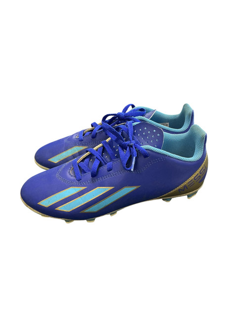 Vist Large View of Product Image Which is Used Nike Soccer Cleats Navy Blue Junior 05.5