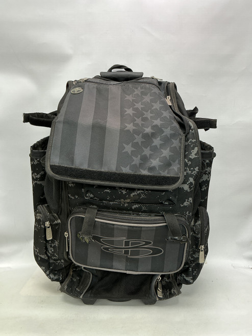 Vist Large View of Product Image Which is Used BoomBah BOOMBAH BB/SB Player Wheeled Bag Black