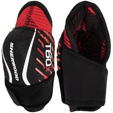 Vist Large View of Product Image Which is New Sher-wood T60X ELBOW PAD Youth Elbow Pads None LG