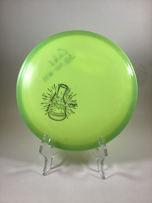 Vist Large View of Product Image Which is Used Axiom NEUTRON TIME-LAPSE Disc Golf Driver Yellow 171g