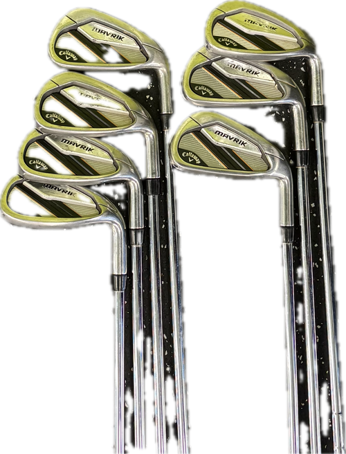 Vist Large View of Product Image Which is Used Callaway MAVRIK Mens Iron Set RH 5I-GW/AW