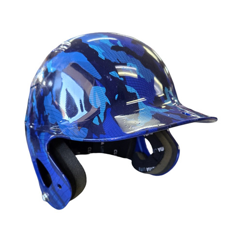 Vist Large View of Product Image Which is Used CLIMA LITW YOUTH BATTING HELMET Batting Helmet No Mask Royal Blue SM