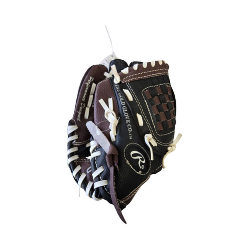 Vist Large View of Product Image Which is Used Rawlings PLAYER SERIES LH BB/SB Glove T-ball Brown 9"