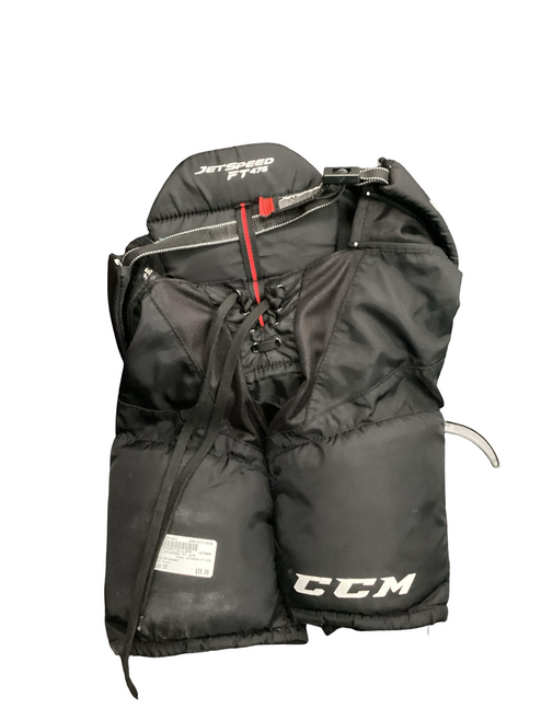 Vist Large View of Product Image Which is Used CCM JETSPEED FT 475 Junior Pant Black SM