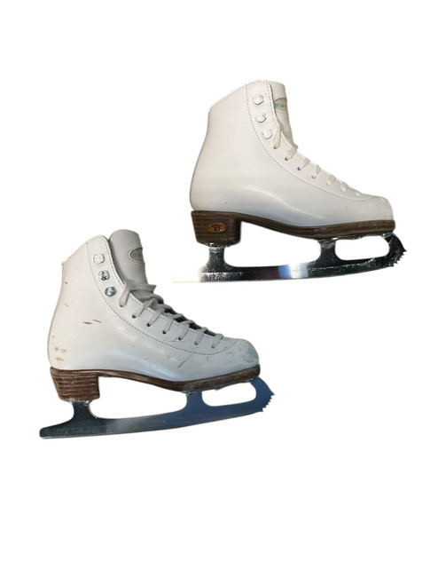 Vist Large View of Product Image Which is Used Riedell FS Girls Figure Skate None Youth 11.0